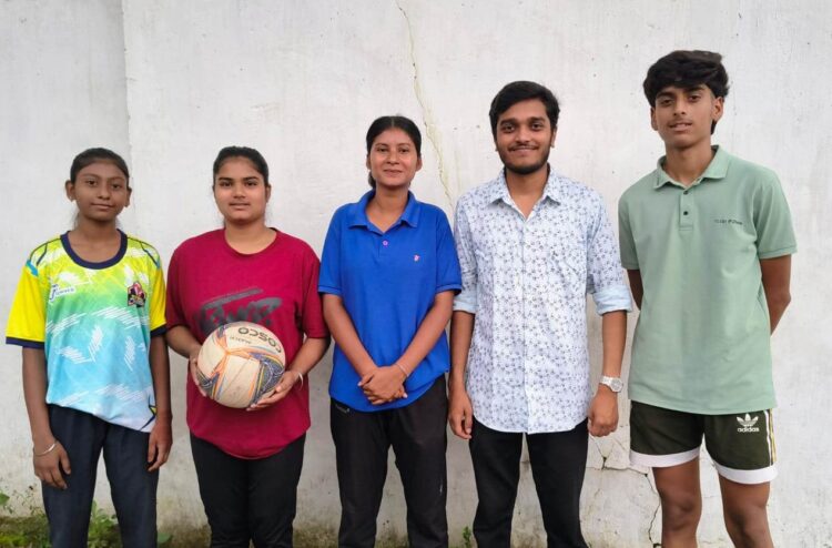 सरगुजा के तीन खिलाड़ियों का छत्तीसगढ़ नेटबॉल टीम में चयन