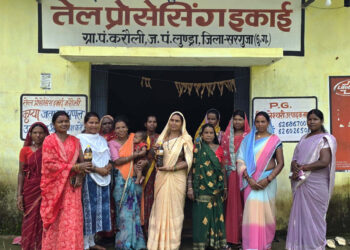 महिला सशक्तिकरण की मिसाल बन रहा सरगुजा जिले का करौली गांव