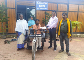 जशपुर-मुख्यमंत्री  विष्णुदेव साय की संवेदनशीलता बनी सहारा