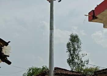 मुख्यमंत्री  विष्णु देव साय की घोषणा हुई साकार, हाई मास्ट लाइट से रोशन हुआ बल्दाकछार