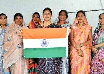 हर घर तिरंगा अभियान से जुड़ी ग्राम बघमरा की महिलाओं की सशक्त पहल