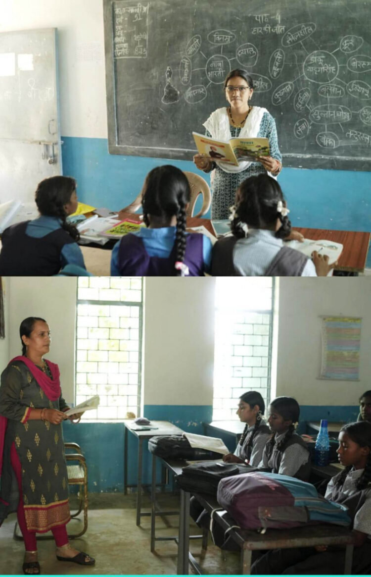 युक्तियुक्तकरण से कोरकोमा मिडिल स्कूल में पढ़ाई हुई नियमित