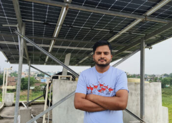 पीएम सूर्यघर मुफ्त बिजली योजना: प्रदीप पटेल के छत पर हर महीने बन रही 350 से 400 यूनिट बिजली