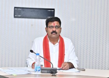 उपमुख्यमंत्री विजय शर्मा की अध्यक्षता में गृह विभाग की समीक्षा बैठक