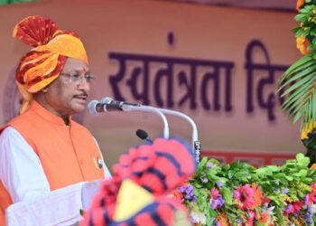 माननीय मुख्यमंत्री विष्णु देव साय का स्वतंत्रता दिवस संदेश- पुलिस परेड ग्राउण्ड ,रायपुर