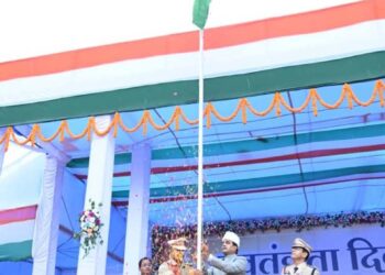 मोहला में स्वतंत्रता दिवस समारोह हर्षाेल्लास के साथ मनाया गया