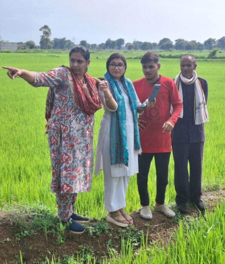 मुख्यमंत्री के निर्देश पर रायपुर जिले में किया जा रहा डिजिटल क्रॉप सर्वे