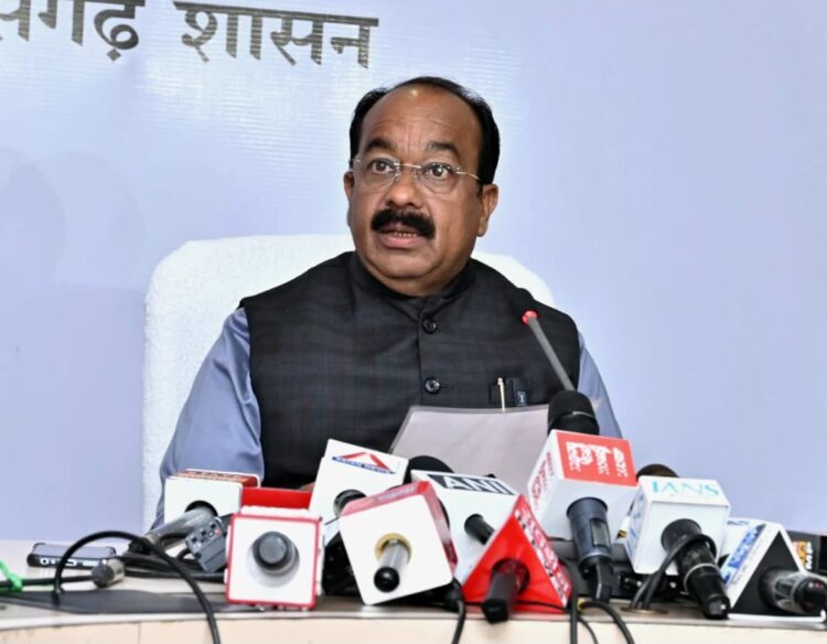 उप मुख्यमंत्री  अरुण साव ने कैबिनेट की बैठक में लिए गए निर्णयों की जानकारी दी