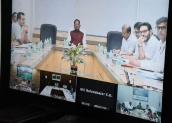 मुख्यमंत्री ने की वीडियो कॉन्फ्रेंसिंग के माध्यम से समीक्षा