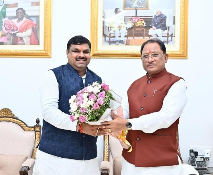 मुख्यमंत्री  साय ने  गजेंद्र यादव,  गुरु खुशवंत साहेब एवं  राजेश अग्रवाल को दी शुभकामनाएँ