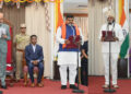 राज्यपाल  डेका ने दिलाई तीन मंत्रियों को शपथ