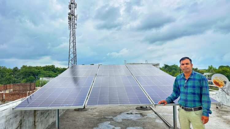 योगेंद्र सिंह साहू का घर हो रहा रोशन, बिजली बिल हुआ शून्य