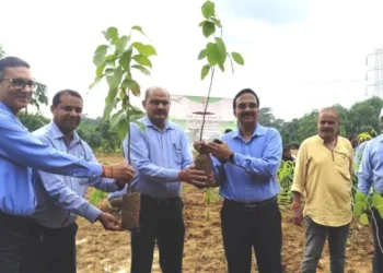 जिंदल पावर लिमिटेड तमनार में ’मियांवाकी पद्धति’ से सघन वृक्षारोपण अभियान