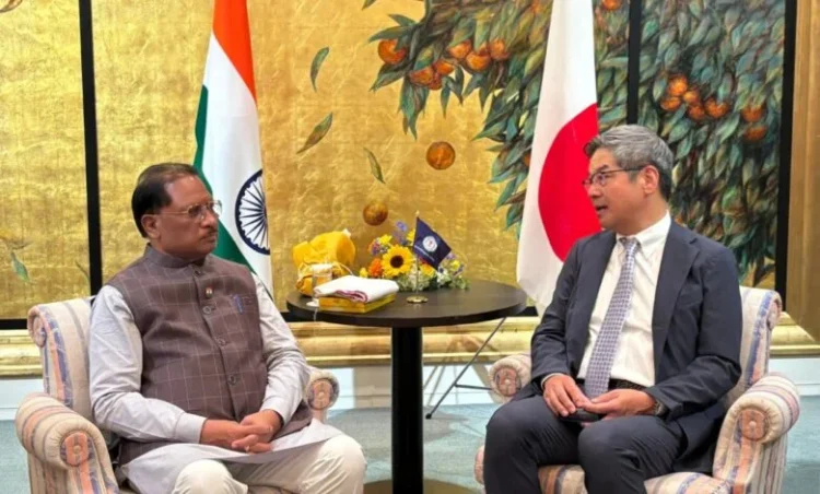 मुख्यमंत्री विष्णुदेव साय ने ओसाका की एसएएस सानवा कंपनी लिमिटेड को छत्तीसगढ़ में निवेश के लिए किया आमंत्रित