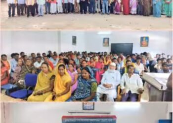 शासकीय बालक उच्चतर माध्यमिक विद्यालय में पालक शिक्षक बैठक का किया गया आयोजन