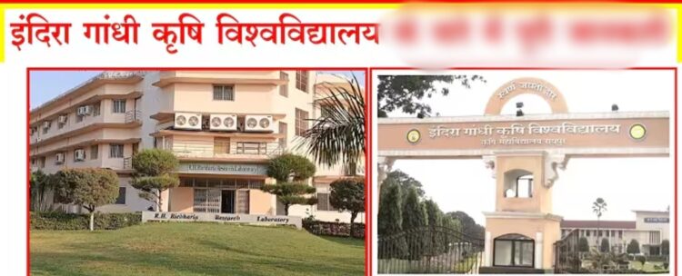 इंदिरा गांधी कृषि विश्वविद्यालय तथा डेनाऊ इस्टीट्यूट ऑफ इंटरप्रेन्योरशिप एंड पेडागॉजी उज्बेकिस्तान के बीच एमओयू