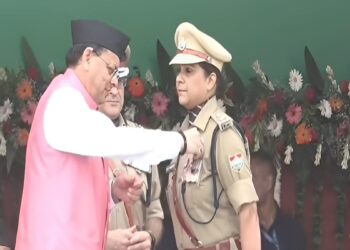 छत्तीसगढ़ की बेटी, उत्तराखण्ड की शेरनी…IPS श्वेता चौबे को मिला मुख्यमंत्री सराहनीय सेवा पदक…