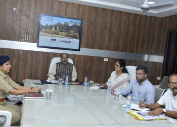 केन्द्रीय युवा कार्य एवं खेल मंत्रालय की वर्चुअल बैठक में शामिल हुए उप मुख्यमंत्री अरुण साव