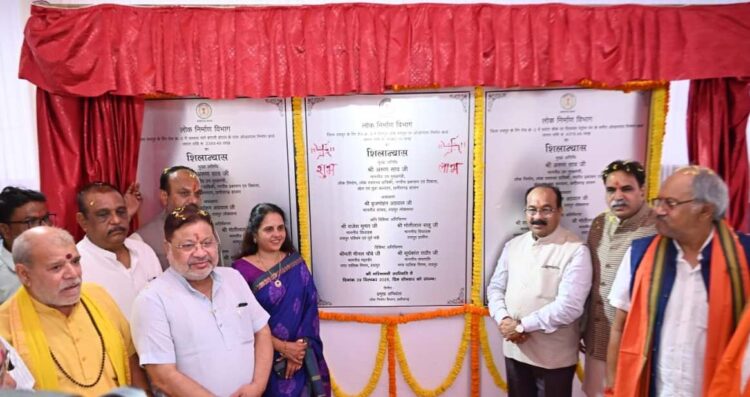 उप मुख्यमंत्री  अरुण साव 117 करोड़ से अधिक की लागत के तीन वृहद पुलों का किया शिलान्यास