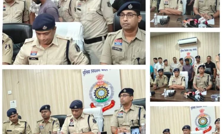 खरसिया ठुसेकेला हत्याकांड का पुलिस ने 48 घंटे में किया खुलासा, पड़ोसी और नाबालिग गिरफ्तार