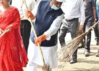 मुख्यमंत्री विष्णु देव साय नगरीय प्रशासन विभाग के स्वच्छता, आवास और लोक कल्याण उत्सव में हुए शामिल