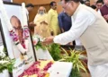 मुख्यमंत्री विष्णुदेव साय ने श्रद्धेय शांताराम सर्राफ को अर्पित की श्रद्धांजलि