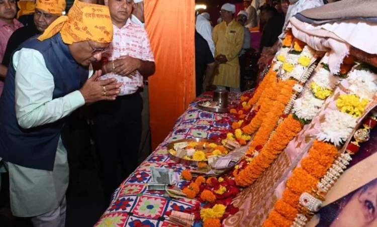 मुख्यमंत्री साय संत बाबा हरदास राम साहिब जी की बरसी महोत्सव में हुए शामिल