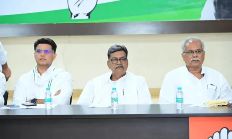 छत्तीसगढ़ में कांग्रेस का ‘वोट चोर गद्दी छोड़’ अभियान कल से शुरू, 3 दिन तक होगी पदयात्रा…