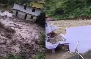 बादल फटने से फिर मची तबाही, 6 घर तबाह, कई लोग लापता…