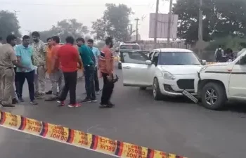 पुलिस और बदमाशों के बीच मुठभेड़ में 2 का एनकाउंटर, 3 गिरफ्तार