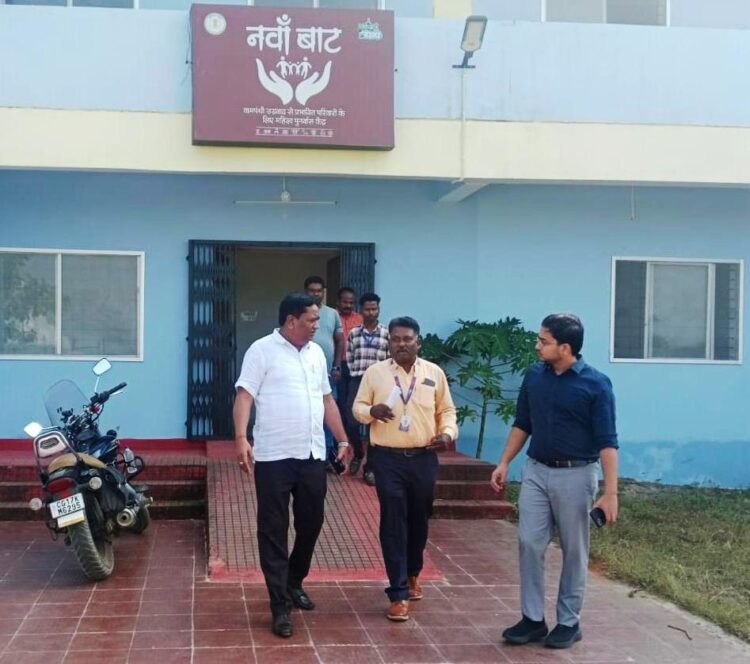 आड़ावाल नक्सल पुनर्वास केंद्र “नवां बाट” में आत्मसमर्पित माओवादियों को मिल रहा आजीविका प्रशिक्षण