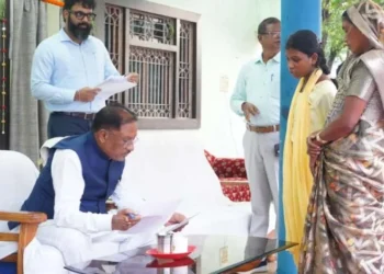 मुख्यमंत्री विष्णु देव साय ने बगिया में सुनी आम जनता की समस्याएं