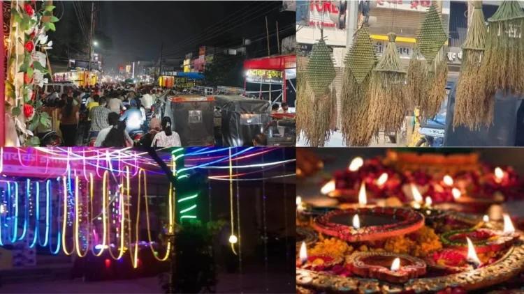 Bilaspur में Diwali की धूम… 50 करोड़ की पूजन सामग्री, 30 करोड़ के पटाखे, 50 ट्रक फूलों से सजेगी न्यायधानी