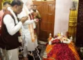 केंद्रीय गृह मंत्री अमित शाह और मुख्यमंत्री विष्णुदेव साय ने मां दंतेश्वरी की पूजा-अर्चना कर देश-प्रदेश की सुख-शांति, समृद्धि और खुशहाली का मांगा आशीर्वाद