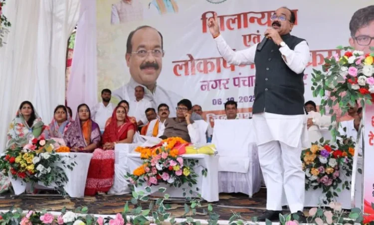 नगर पंचायत पुसौर में हुआ 15 करोड़ रुपये से अधिक विकास कार्यों का लोकार्पण एवं शिलान्यास