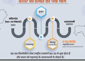 नारायणपुर-अबूझमाड़ को महाराष्ट्र से जोड़ेगा नेशनल हाईवे 130-डी