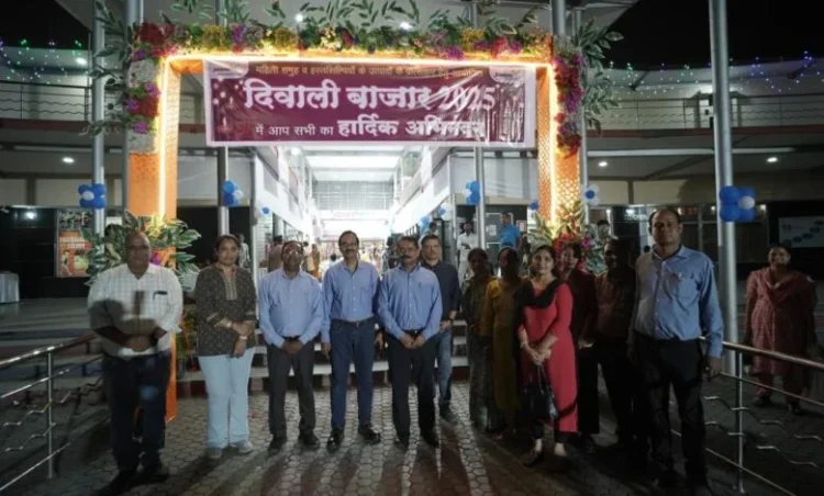 जिंदल फाउण्डेशन, जेपीएल, तमनार द्वारा दिवाली बाजार 2025 का भव्य शुभारंभ