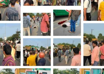 भगवानपुर के पास दर्दनाक सड़क हादसा एक युवक की मौके पर मौत, दूसरा गंभीर घायल कोतरा रोड पुलिस ने संभाला मोर्चा, जाम खुलवाने में जुटी टीम