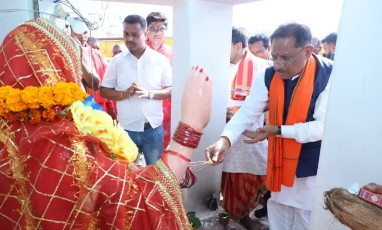 गुरु का आशीर्वाद और जनता का विश्वास ही मेरी ताकत है-मुख्यमंत्री विष्णुदेव साय