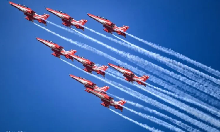 छत्तीसगढ़ देखेगा भारतीय वायुसेना की शौर्यगाथा — 5 नवम्बर को नवा रायपुर में रजत जयंती महोत्सव के दौरान होगा ‘सूर्यकिरण एरोबैटिक शो’