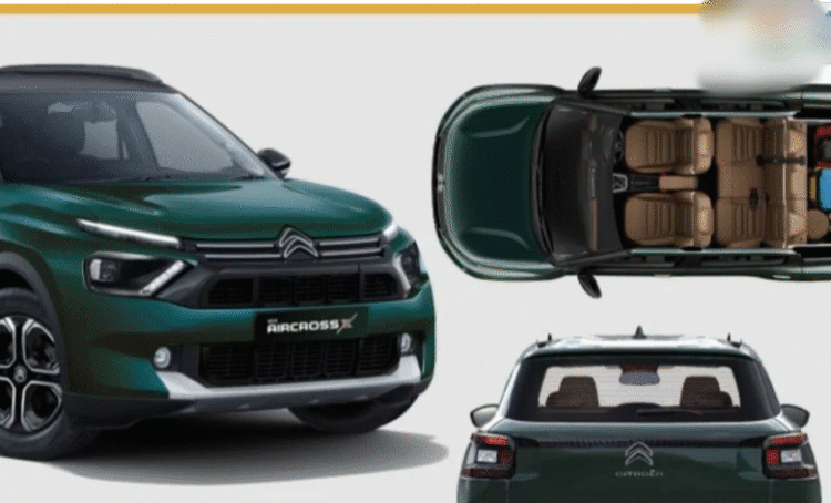 मार्केट में आई Citreon की नई SUV Aircross X…देखिए वैरिएंट और कीमत से लेकर नए फीचर्स