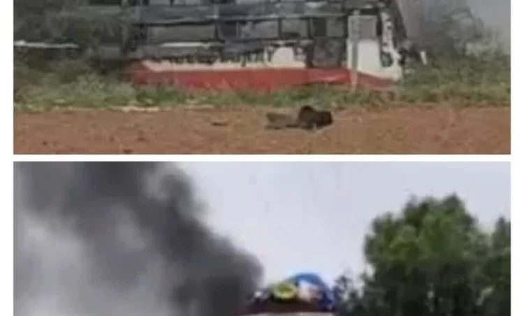 बड़ा हादसा, मजदूरों से भरी बस में आग लगने से 2 लोगों की दर्दनाक मौत, 12 लोग झुलसे