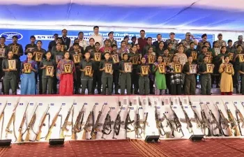 छत्तीसगढ़ में 170 नक्सलियों का आत्मसमर्पण, अबूझमाड़ और उत्तरी बस्तर नक्सलमुक्त