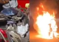 सड़क किनारे खड़े दो स्कूटरों में जोरदार ब्लास्ट, 5 लोग गंभीर रूप से घायल