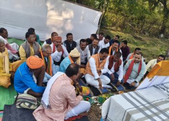 सैगोना में मुख्यमंत्री गौरव पथ योजना के तहत 41.65 लाख रूपए की लागत की सड़क का भूमिपूजन सम्पन्न