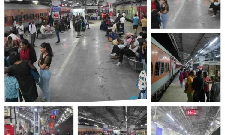 बिलासपुर ट्रेन हादसे का असर रायगढ़ तक, कई ट्रेनें रोकी गईं यात्रियों की बढ़ी परेशानी,घंटों से इंतज़ार में यात्री परेशान