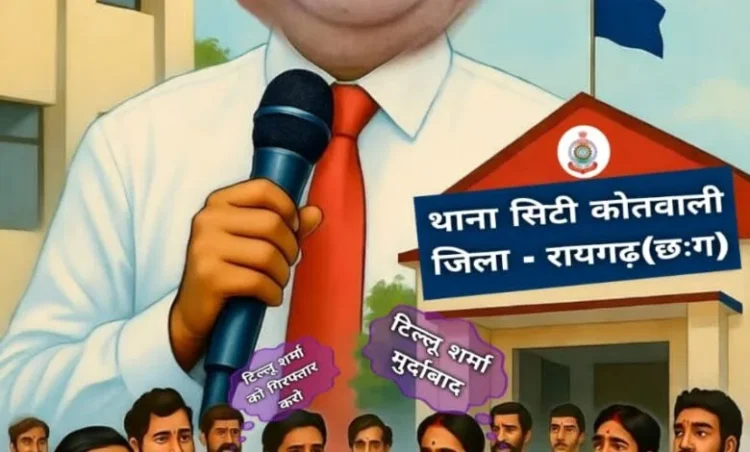 आरोपी टिल्लू को बचाने फरार बता रही पुलिस, इधर मार्च की तैयारी