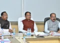 मुख्यमंत्री की अध्यक्षता में छत्तीसगढ़ सिंचाई परियोजना मंडल की 33वीं बैठक संपन्न