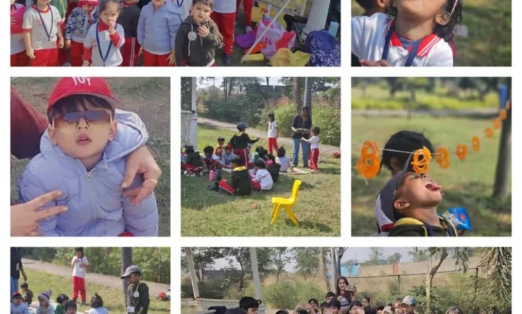किंडर वैली के नन्हे सितारों ने पार्क में धूमधाम से मनाया बाल दिवस, रंग-बिरंगे कार्यक्रमों से महका माहौल