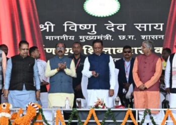 जनजातीय गौरव दिवस कार्यक्रम में शामिल हुए सीएम साय, करोड़ों के विकास कार्यों का किया लोकार्पण-भूमिपूजन